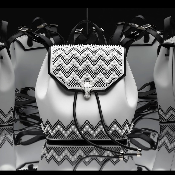 Bvlgari Nicholas Kirkwood White Serpenti Backpack - Picture 8 of 8